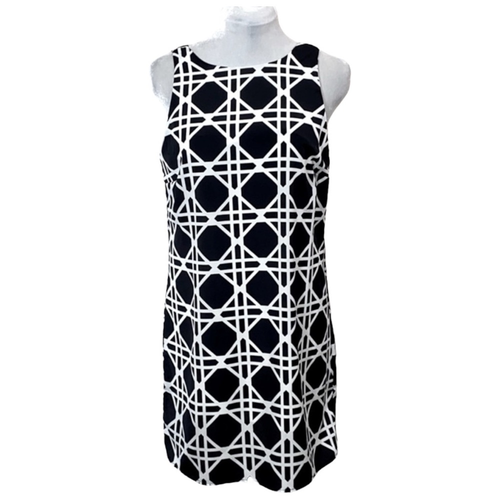 Francesca’s geo print dress M